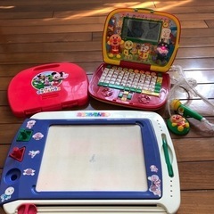 アンパンマン他　知育玩具3点セット