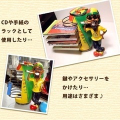 ラスタマン　CDラック 小物入れの画像
