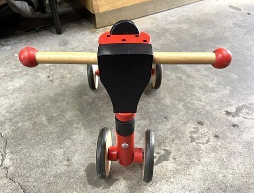 ボーネルンド　木製三輪車　室内用　〜3歳 1歳から屋内で使える！ボーネルンドのおしゃれな木製室内三輪車
