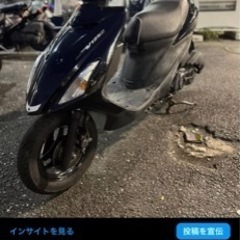 SUZUKI アドレスV125s　ブラック プラグ・バッテリー・...