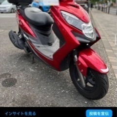 SUZUKI スウィッシュ125 レッド エンジンオイル新品交換！！ 東京都 小平市の画像