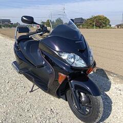 ホンダ フォルツァZ 黒紫 MF08 グリップヒーター付き