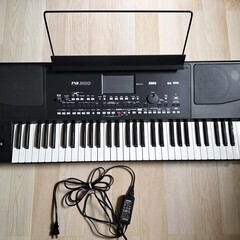 KORG PA300 シンセサイザー　スタンド付の画像