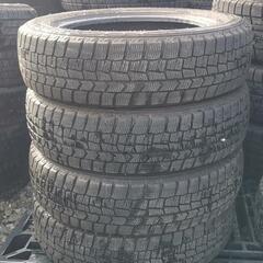 ☑️値下げしました155/65R14----ダンロップ　スタッド...