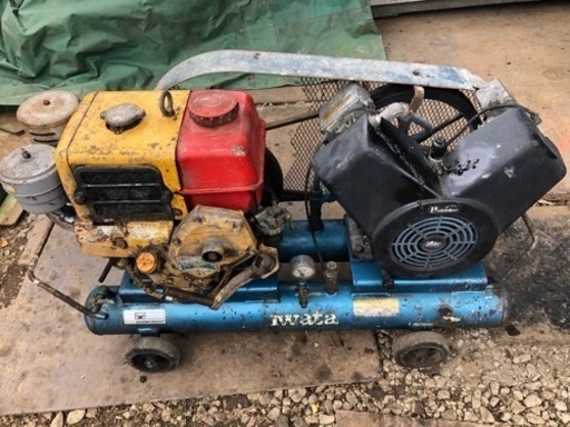 値下げしました。ヤンマー　コンプレッサー　ディーゼル