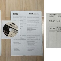 KORG PA300 シンセサイザー　スタンド付の画像