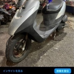SUZUKI レッツ2 シルバー プラグ・バッテリー新品！キャブ清掃！