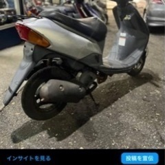 SUZUKI レッツ2 シルバー プラグ・バッテリー新品！キャブ清掃！の画像