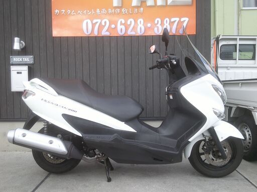 ★１２万円　バーグマン２００　実働車　ETC付き　スズキ　バーグマン　CH41A