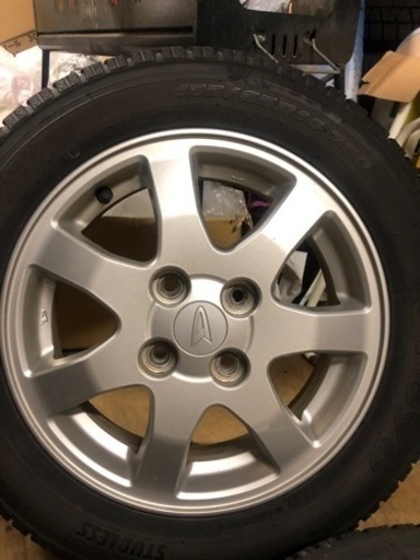 ★お引取り先決定★アルミホイール　ダイハツ純正　スタッドレス付き
