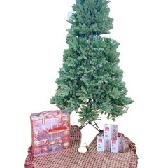 💛クリスマスツリー セット 約195cm イルミネーション 付属...