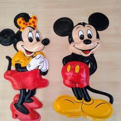 ミッキーとミニーのディズニーレリーフパネル