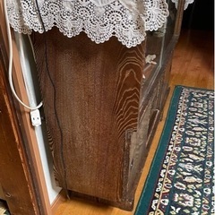 木製 食器棚 茶棚の画像