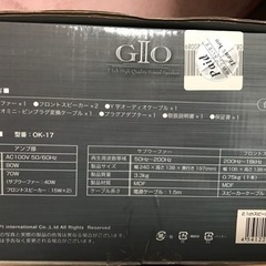 スピーカーG IIO 新品、未使用❗️の画像