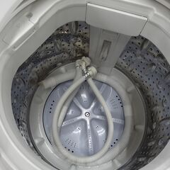 西岡店 洗濯機 5.5kg 2019年製 シャープ ES-GE5D 全自動洗濯機 ホワイト SHARP 