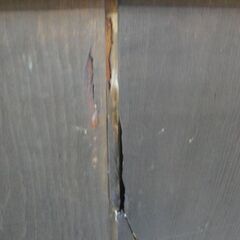 昭和レトロ 和家具 食器棚 引出し付 幅66.2㎝ 古民家掘出物 和風 飾り棚 昭和 レトロ 古民家 古道具 札幌市 北20条店 の画像