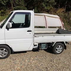 今月限定値下げ！！乗出し33万！！エンジン載せ換え済U62Tミニキャブトラック4WD車検有りの画像