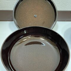 【8133‐2】未使用 菓子鉢 2点セット ピエールカルダン 漆器の画像