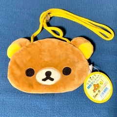 お取引中　120円【85%オフ】未使用品　リラックマ顔型ポシェット