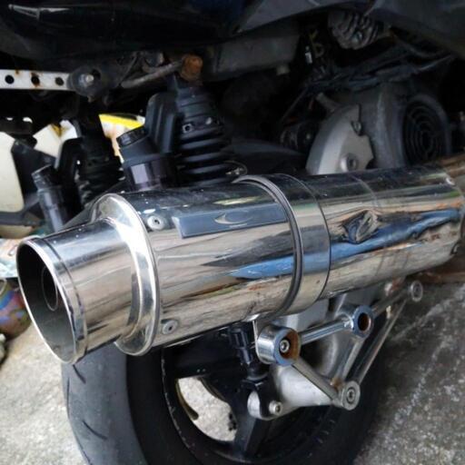 シグナス用SP忠雄スーパーコンバットマフラー