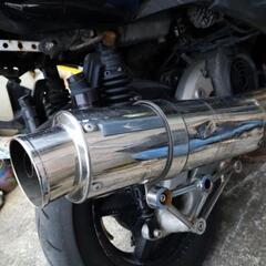 シグナス用SP忠雄スーパーコンバットマフラー
