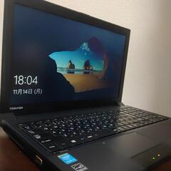 東芝　高性能Corei5搭載　高速SSD240G　メモリ大容量8G 　CD/DVD読み書き　　 Wifi対応 