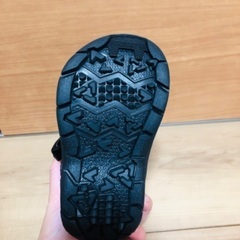 (新品)ムーンスター13センチリボン付き黒ブーツの画像