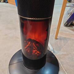 ARROWPLUS／アロープラス　暖炉調セラミックファンヒーター　2021年製　XR-D860　リサイクルショップ札幌　買取本舗　西野店の画像