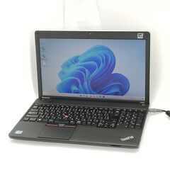保証付 即使用可 15.6型 ノートパソコン Lenovo E530c 中古良品 第3世代Core i5 8GB DVDRW 無線 Bluetooth カメラ Windows11 Office