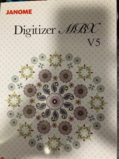 希少　ジャノメ刺繍ソフトdigitizerMBX、カスタマイザー