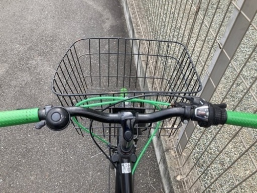 (美品)paprika27インチ変速自転車