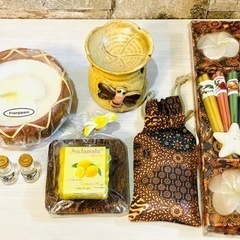 【お話中】新品　アジアン　アロマ系グッツ　7点セット