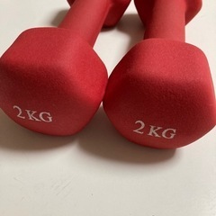 ダンベル　2kg 2個の画像