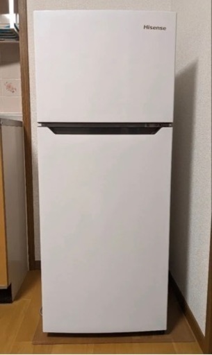 Hisense 2ドア冷凍冷蔵庫 HR-B1201(120L、2020年)