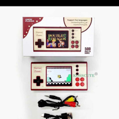 値下げました。他に無い商品　新品ファミコン　500ゲーム内蔵　TVにも繋げるの画像