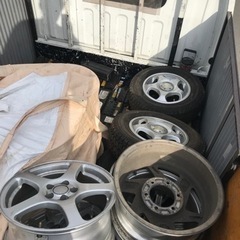 アルミホイール&タイヤ付アルミホイール　出張買取り現金払い^_^^_^栃木県全域出張買取り - 便利屋