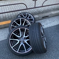 g'sホイール　18インチ　４本セット　プリウス30