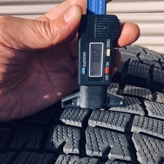 冬タイヤ 185/60R15 アルミ付スタッドレス 4本組の画像