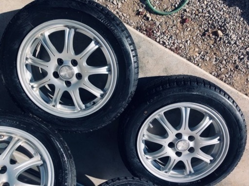 冬タイヤ 185/60R15 アルミ付スタッドレス 4本組
