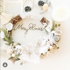 12月2日クリスマスリースorしめ縄orWレッスンの画像