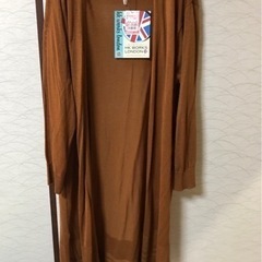 新品　ロングカーディガン　サイズM