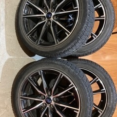 スバル純正ホイール 7J +55 5H PCD100 17年製2...