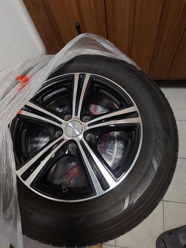 ★16インチ　スタッドレスホイール４本セット　ワイヤーチェーンセット付き★