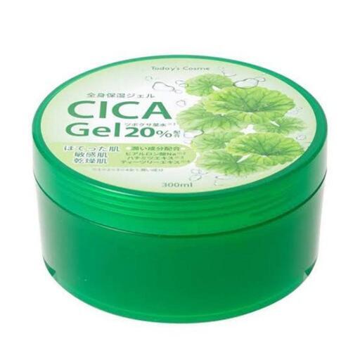 Todays Cosme CICAジェル 300ml ボディ フェイス 全身 保湿 ジェル シカジェル