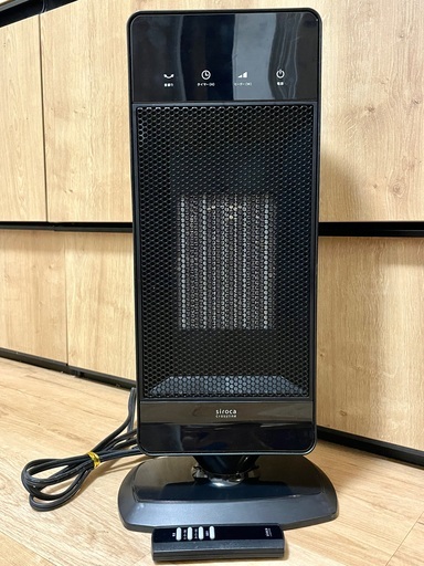 siroca crossline スリムタワーファンヒーター