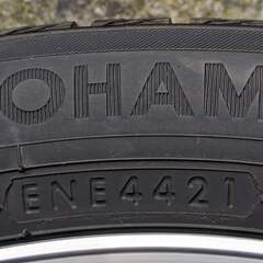 スタッドレスアルミセット ヨコハマ IG60 155/65R14 2021年製 美品の画像