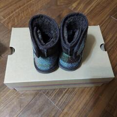 HarrisTweedブーツ　14㌢の画像