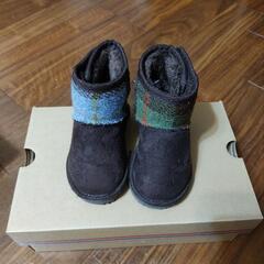 HarrisTweedブーツ　14㌢の画像