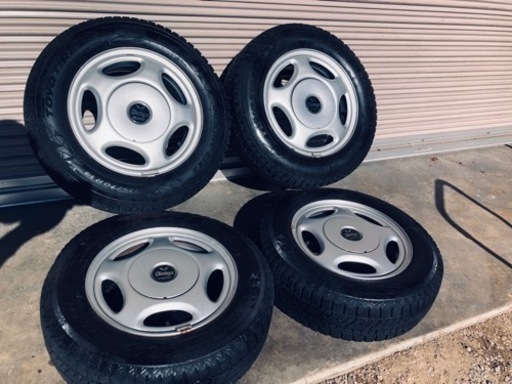 冬タイヤ 175/70R14 便利なホイール付きバリ山スタッドレス4本組