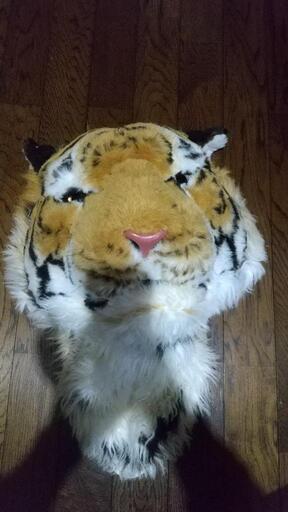 大きなトラ 虎 フィギュア ぬいぐるみ 新品 プレゼント